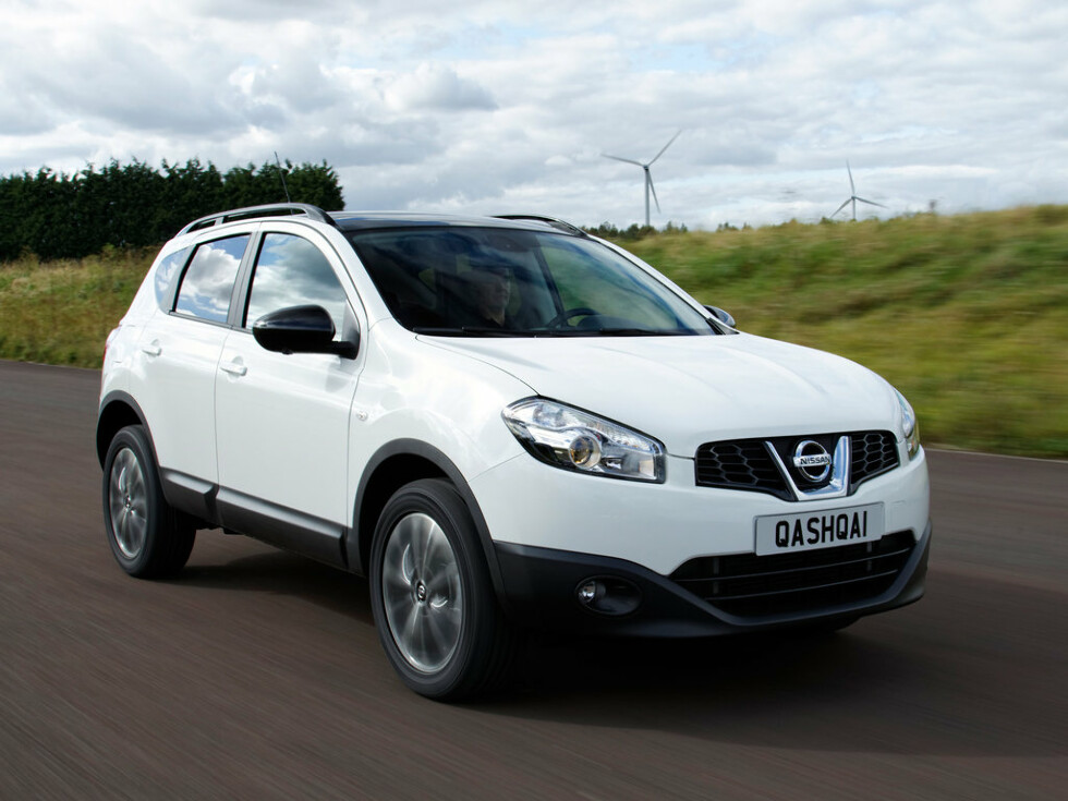 Коврики текстильные "Стандарт" для Nissan Qashqai I (suv / J10) 2010 - 2013, черные, 5шт.