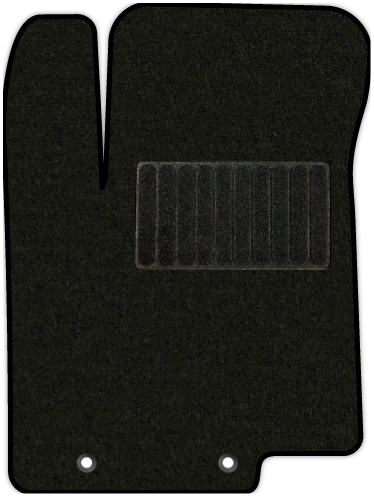 Коврики текстильные "Стандарт" для Hyundai Solaris I (седан / RB) 2010 - 2014, черные, 1шт.