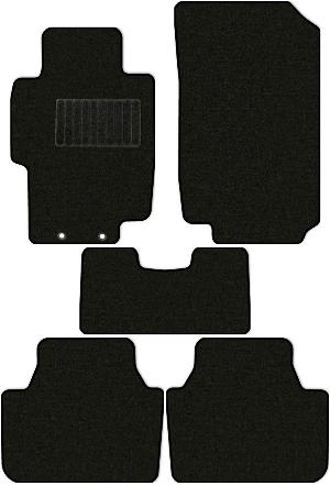 Коврики "Стандарт" в салон Honda Accord VII (седан / CL7, CL9) 2005 - 2008, черные 5шт.