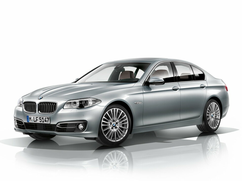 Коврики текстильные "Стандарт" для BMW 5-Series (седан  4WD / F10) 2013 - 2017, черные, 5шт.