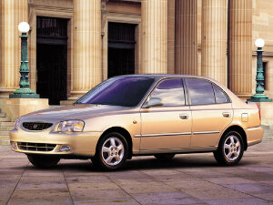 Коврики EVA для Hyundai Accent (седан / LC) 1999 - 2012