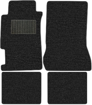 Коврики текстильные "Классик" для Honda Accord VI (седан / CG, CH) 2001 - 2003, темно-серые, 4шт.