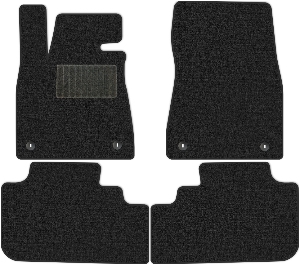 Коврики текстильные "Комфорт" для Lexus RX200T (suv / AGL20W, AGL25W) 2015 - 2017, темно-серые, 4шт.