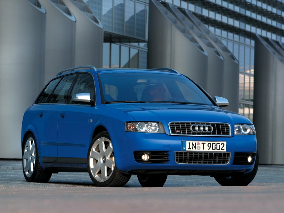 Коврики текстильные "Комфорт" для Audi S4 (универсал / B6) 2003 - 2005, черные, 4шт.