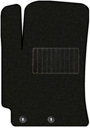 Коврики текстильные "Стандарт" для Hyundai Solaris II (седан / HCR) 2020 - Н.В., черные, 1шт.