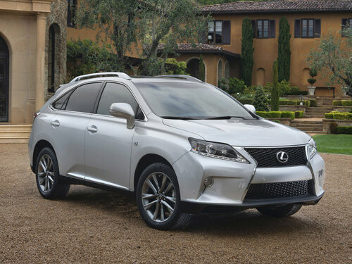 Коврики текстильные "Классик" для Lexus RX350 III (suv / AL10) 2008 - 2012, черные, 3шт.