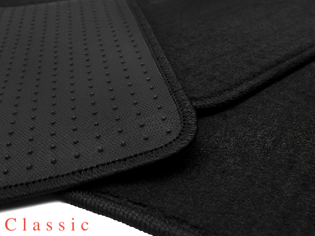 Коврики текстильные "Классик" для BMW X1 sDrive  II (suv / F48) 2015 - 2019, черные, 5шт.